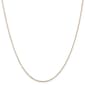 Unisex Gold Classics&#8482; .8mm. Diamond Cut 14in. Necklace w/Lobster - image 2