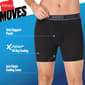 Mens Hanes Ultimate® Moves Cotton Stretch Boxer Briefs - Black - image 6