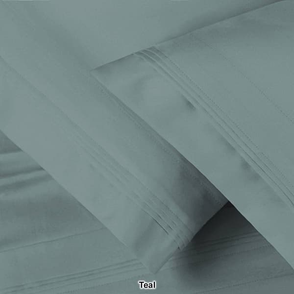 Superior 2pc. 650TC Egyptian Cotton Solid Pillowcase Set