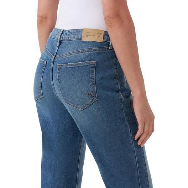 Womens Seven7 5-Pocket Straight Leg Jeans