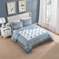 Bebejan&#174; Aquamarine Medallion 3pc Reversible Quilted Coverlet Set - image 5