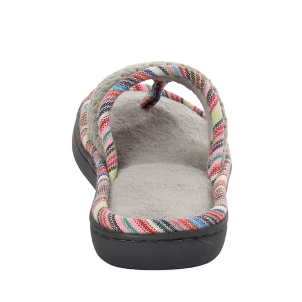 Womens Nanette Lepore Textured Thong Slippers