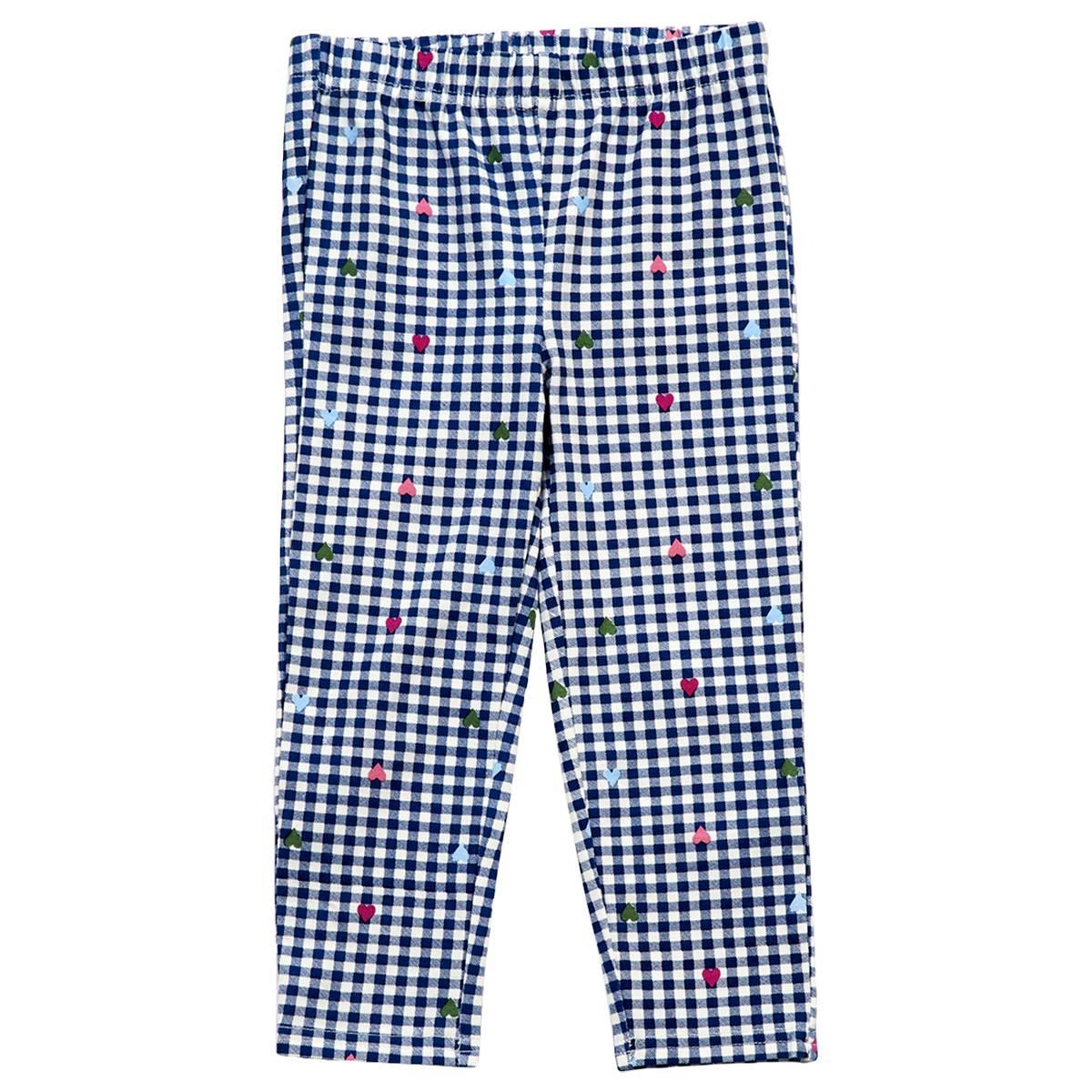 Toddler Girl Tales & Stories Gingham Heart Leggings