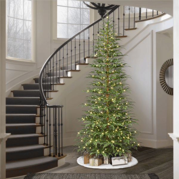 Puleo International 9ft. Pre-Lit Cypress Christmas Tree