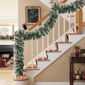 Puleo International 20ft. Adorned Snowy Silverton Pine Garland - image 2