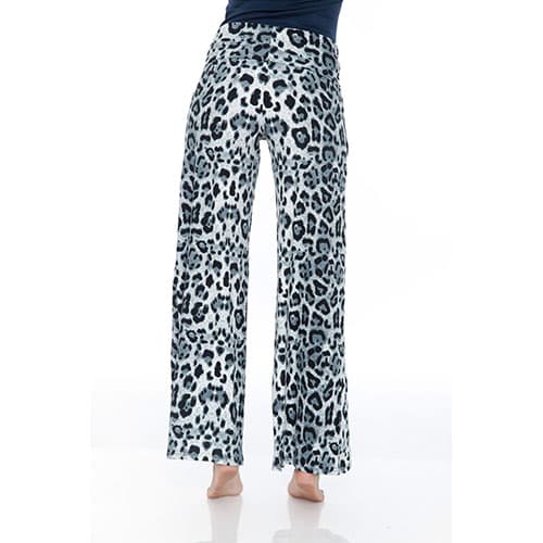 Womens White Mark Grey Printed Palazzo Pants