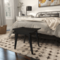 9th & Pike® Traditional Black Wood Stool - image 8