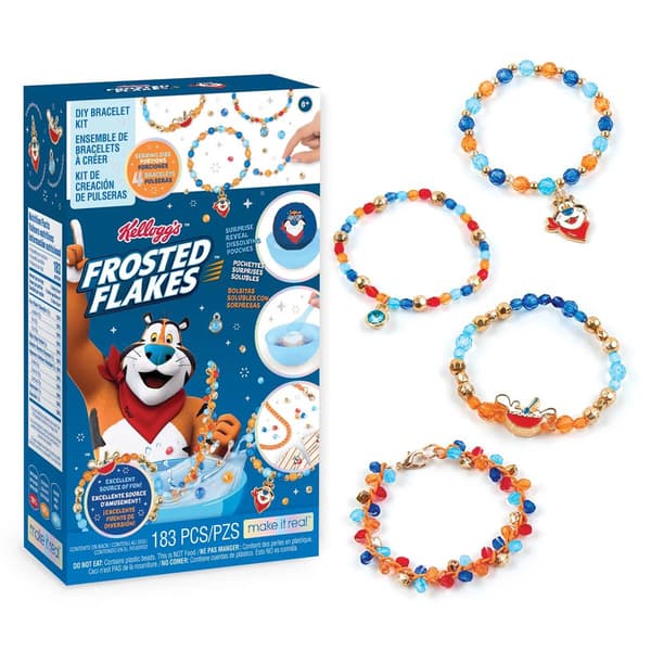 Make it Real™ Cerealsly Cute Kelloggs Frosted Flakes Jewelry Kit