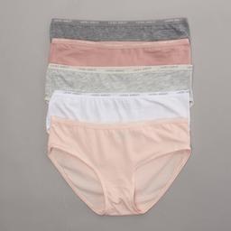 Womens Laura Ashley 5pk Solid Bikini Panties LS9540-5PKJH