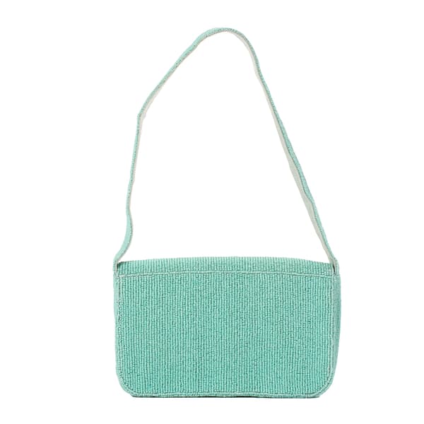 SOL and MER Beaded Ice Cream Pops Baguette Shoulder Bag