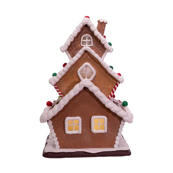 Kurt S. Adler 13in. LED Gingerbread Cookie House