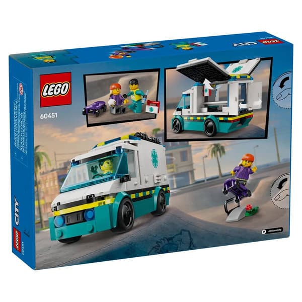 LEGO&#174; CITY Emergency Ambulance