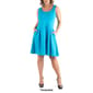 Plus Size 24/7 Comfort Apparel Sleeveless Fit & Flare Dress - image 7