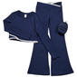 Girls (7-14) Yogalicious(R) Jersey Shirt/Flare Leggings w/ Mini Bag - image 1