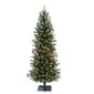 Puleo International Pre-Lit 5ft. Fir Pine Cone Christmas Tree - image 1