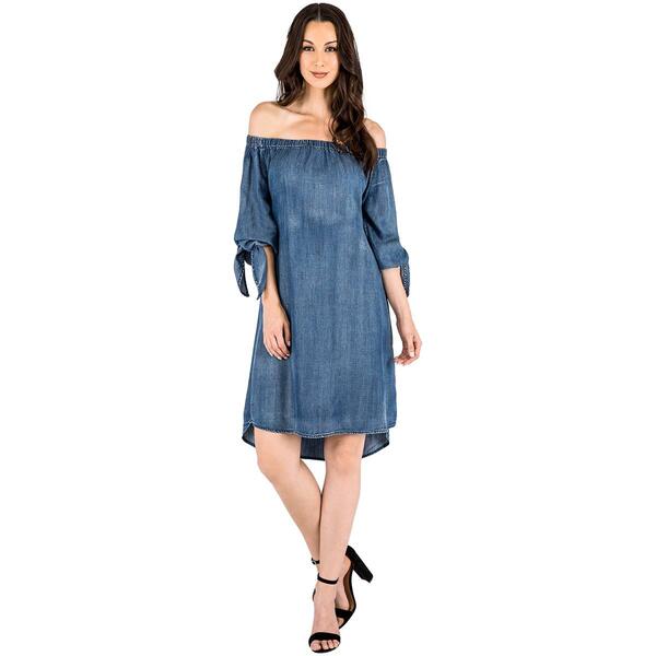 Womens Standards &amp; Practices Off-The-Shoulder Peasant Dress - image 