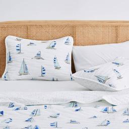 FreshFolds Marzano 3pc. Reversible Boat Quilt Set