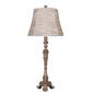 Elegant Designs Antique Style Buffet Table Lamp w/Ruched Shade - image 3