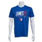 Mens NBA 76ers LeBron James 23 Short Sleeve - image 2
