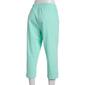 Petite Emily Daniels Cotton Sheeting Solid Capri Pants - image 2