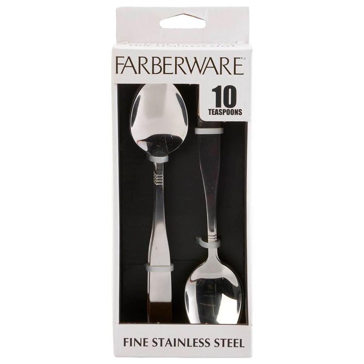 Farberware(R) Set of 10 Francesca Teaspoons