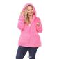 Plus Size White Mark Hooded Sherpa Jacket - image 7