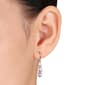 Gemstone Classics™ Pearl & Diamond Drop Earrings - image 3