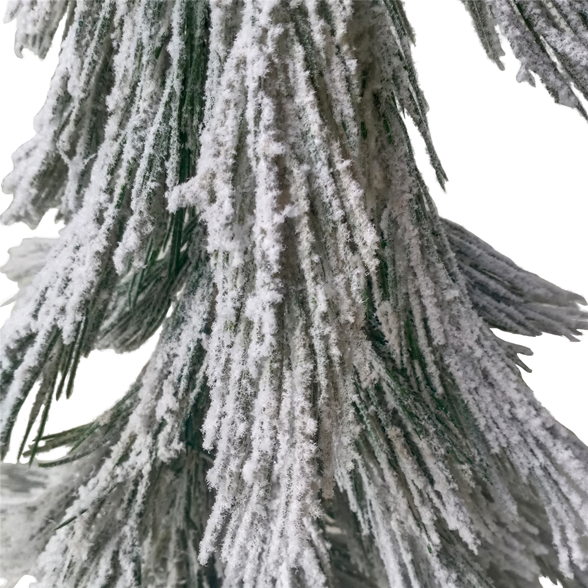 Northlight 47in Heavily Flocked Pine Sprig Christmas Tree