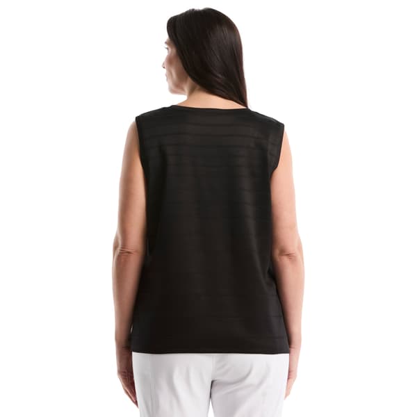 Plus Size Rafaella® Solid Ottoman Knit Tank Top