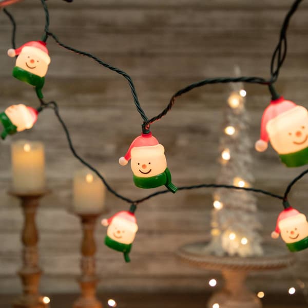 Northlight Seasonal 10ct. Snowman Christmas Light Set