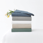 Truly Soft Green Recycled Solid Sheet Set - image 3