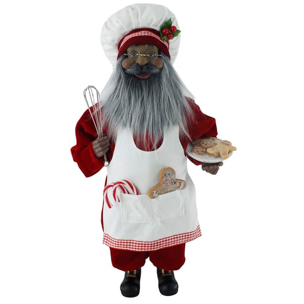 Windy Hill Black Santa w/ Gingerbread - image 