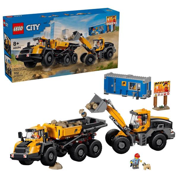 LEGO(R) City Dump Truck & Front End Loader Building Kit - image 