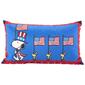 Snoopy Flag Decorative Pillow - 12x20 - image 1