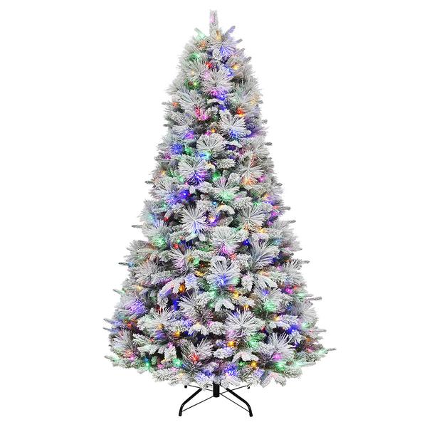 Puleo International Glacier Frost Cashmere 7.5ft. Christmas Tree