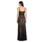 Petite R&M Richards Sleeveless Embellished Mesh Evening Gown - image 2