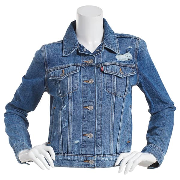 Womens Levi's&#40;R&#41; Original Trucker You Called Jacket - image 