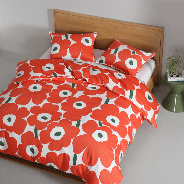 Marimekko Unikko Cotton Duvet Cover Set