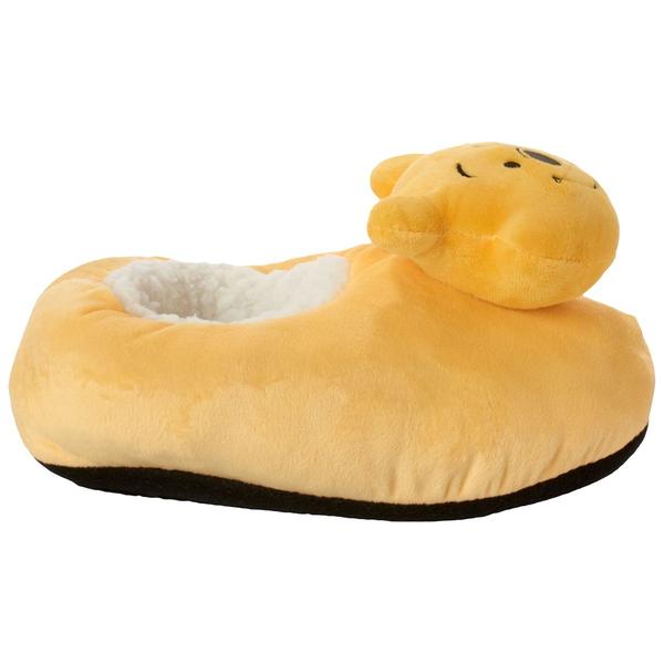 Womens Fuzzy Babba Winnie The Pooh Pillow Slippers