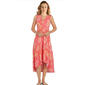 Petite Ruby Rd. Sleeveless Paisley High Low Hem Dress - image 1