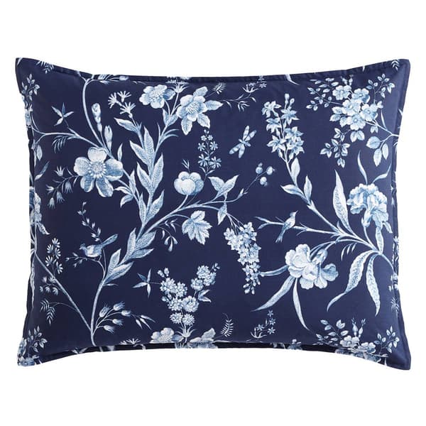 Laura Ashley Branch Toile Cotton Reversible Duvet Cover Set