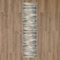 Mohawk Home Furie Stripe Light Grey Runner - image 1