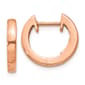 Gold Classics&#40;tm&#41; 14kt. Rose Gold Hoop Earrings - image 1