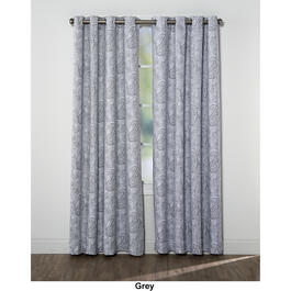 London Fog Brunswick Grommet Panel Curtain