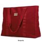 Badgley Mischka Nylon Travel Tote Weekender Bag - image 14