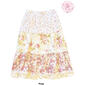 Mi Amore Gigi Peasant Skirt and Flower Hair Accessory - image 4