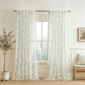 Lenox(R) Butterfly Meadow Toile Window Curtain Panel - image 1
