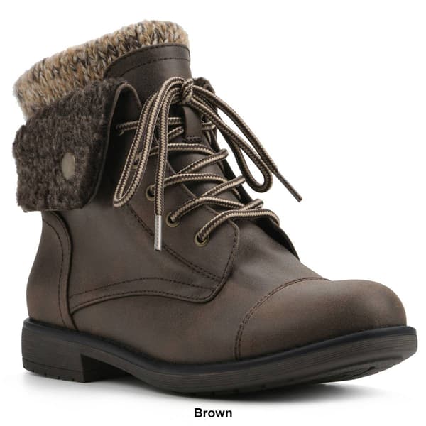 Womens Cliffs by White Mountain Duena Fabric Ankle Boots
