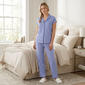 Womens Laura Ashley(R) Short Sleeve Dot Long Leg Pajama Set - image 1
