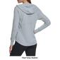 Womens DKNY Sport Full Zip Mini Slub Waffle Hoodie - image 2